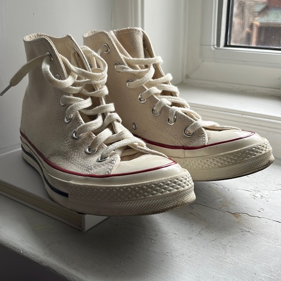 Converse Off-White Chuck 70 High Sneakers - Size 8 - Picture 2 of 10